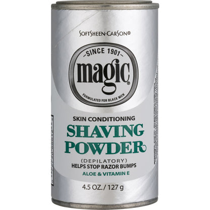 Magic Shaving Powder Platinum 4.5oz Skin Conditioning