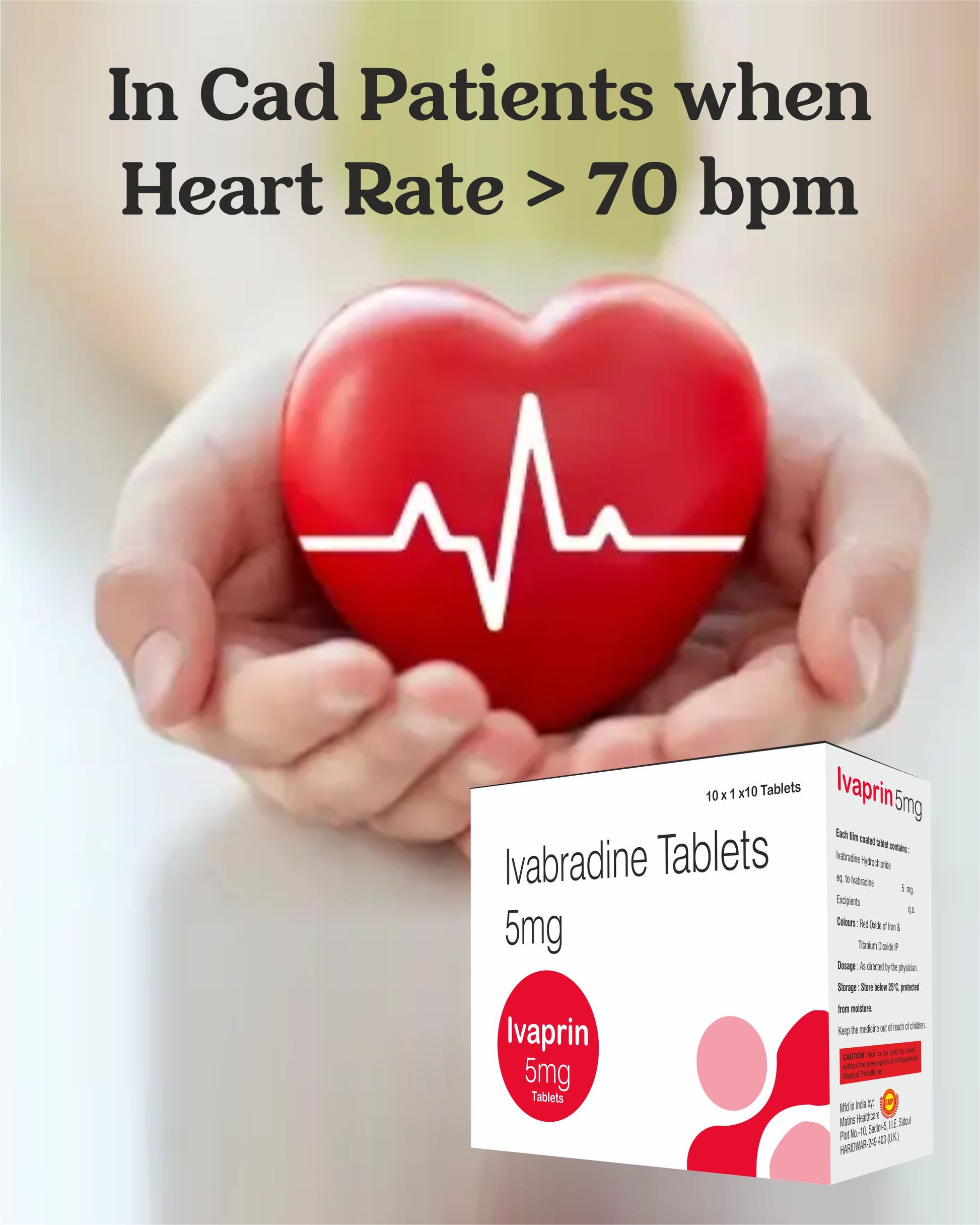 IVABRADINE TB 5MG 60
