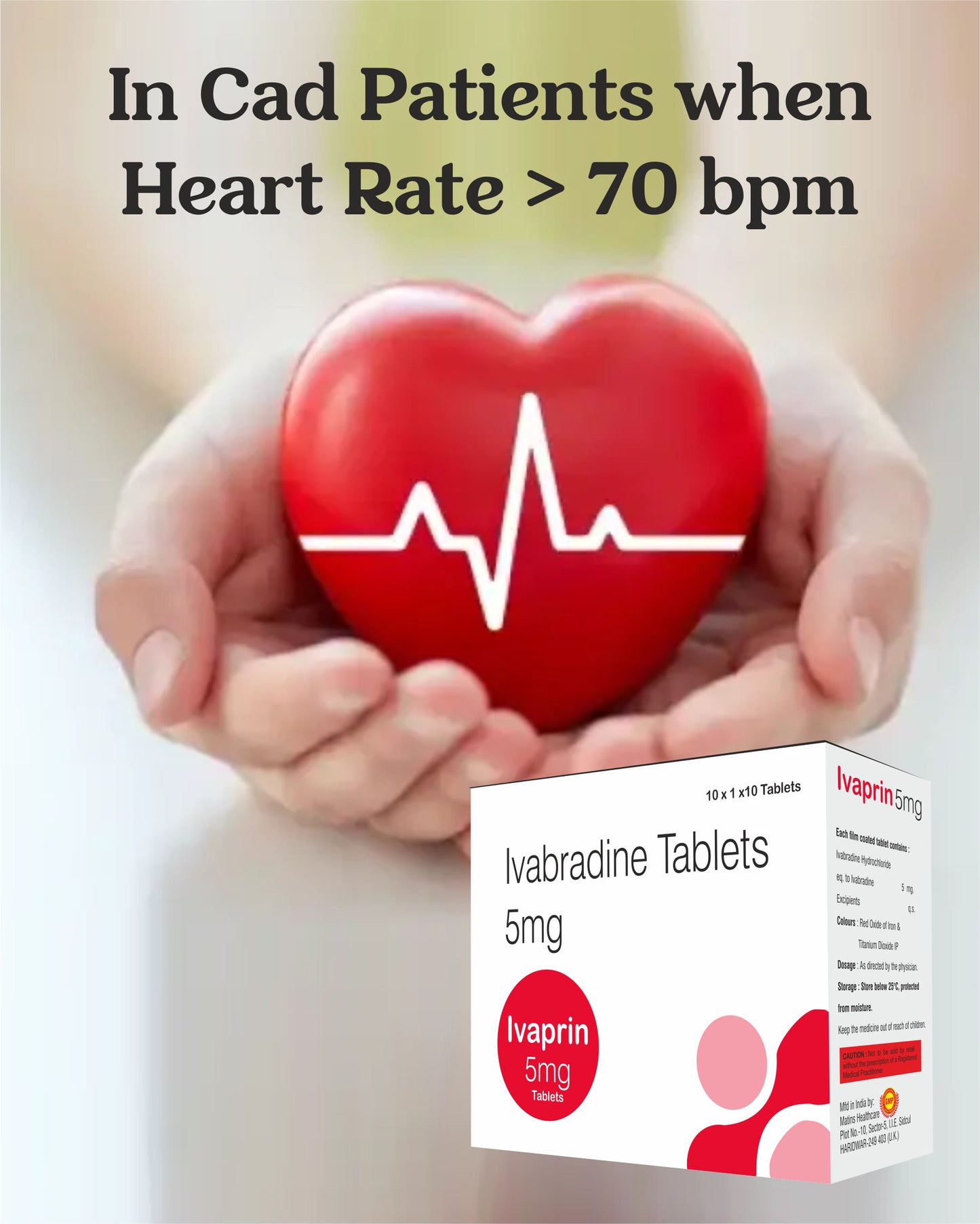 IVABRADINE TB 5MG 60
