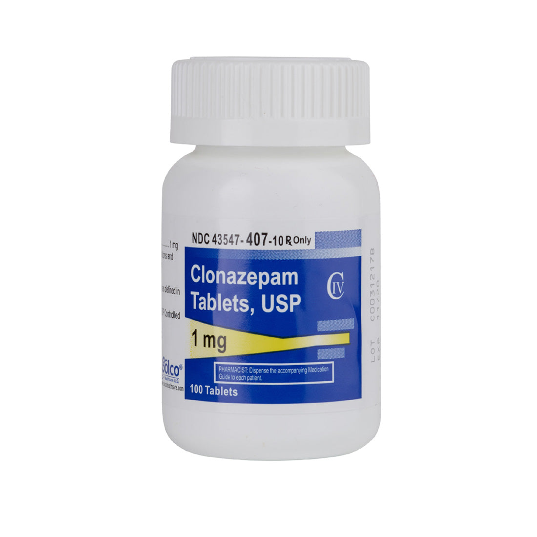 CLONAZEPAM TB 1MG 1000         C4