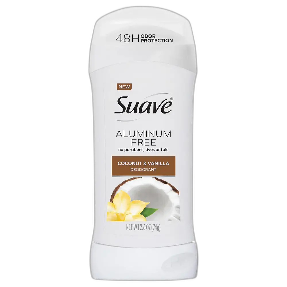 Suave Deodorant 2.6oz Aluminum -Free Coconut & Vanilla