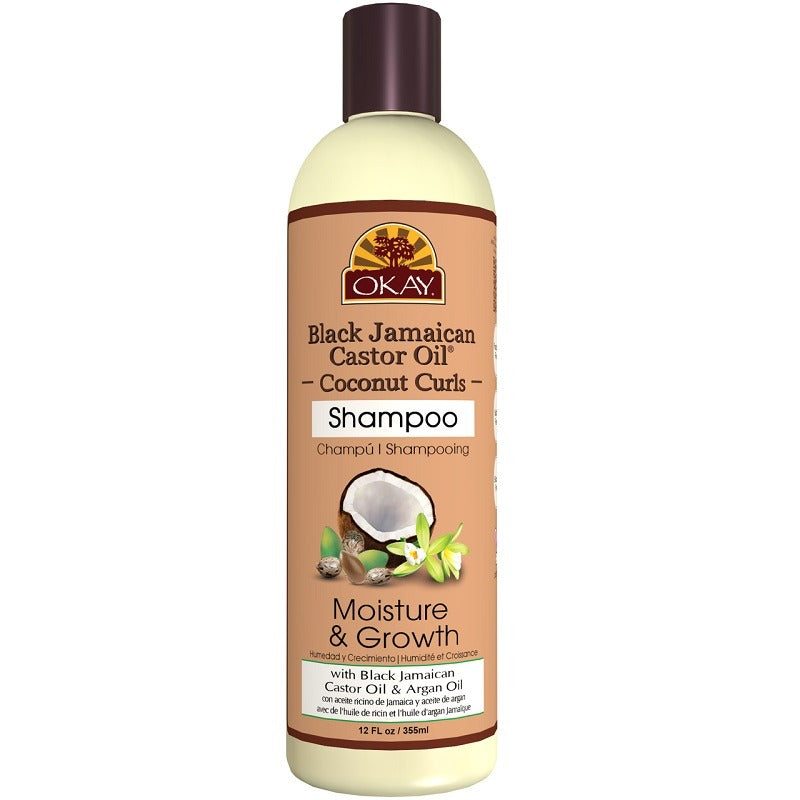 Okay Shampoo 12oz Black Jamaican Castor Oil