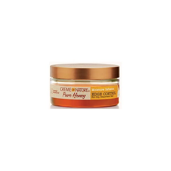 Creme Of Nature Pure Honey Edge Control Gel 2.25oz Jar