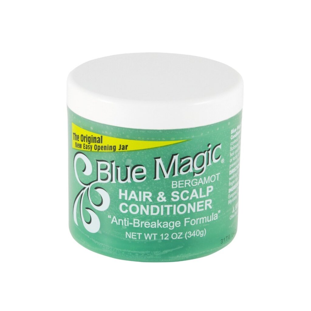 Blue Magic Bergamot Hair & Scalp Conditioner 12oz Jar