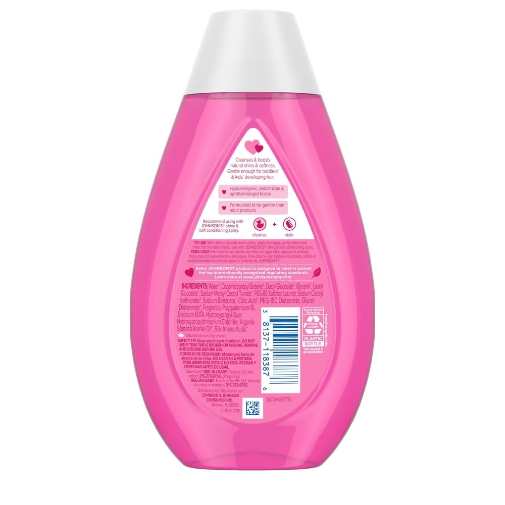 Johnsons Kids Shampoo 13.6oz Shiny And Soft