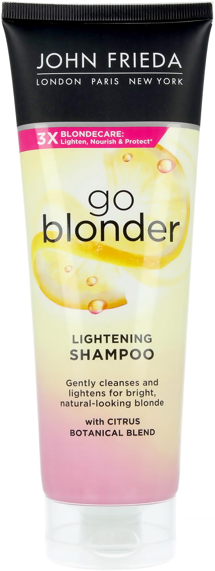 John Frieda Shampoo Sheer Blonde Go Blondr Lighten 8.3oz
