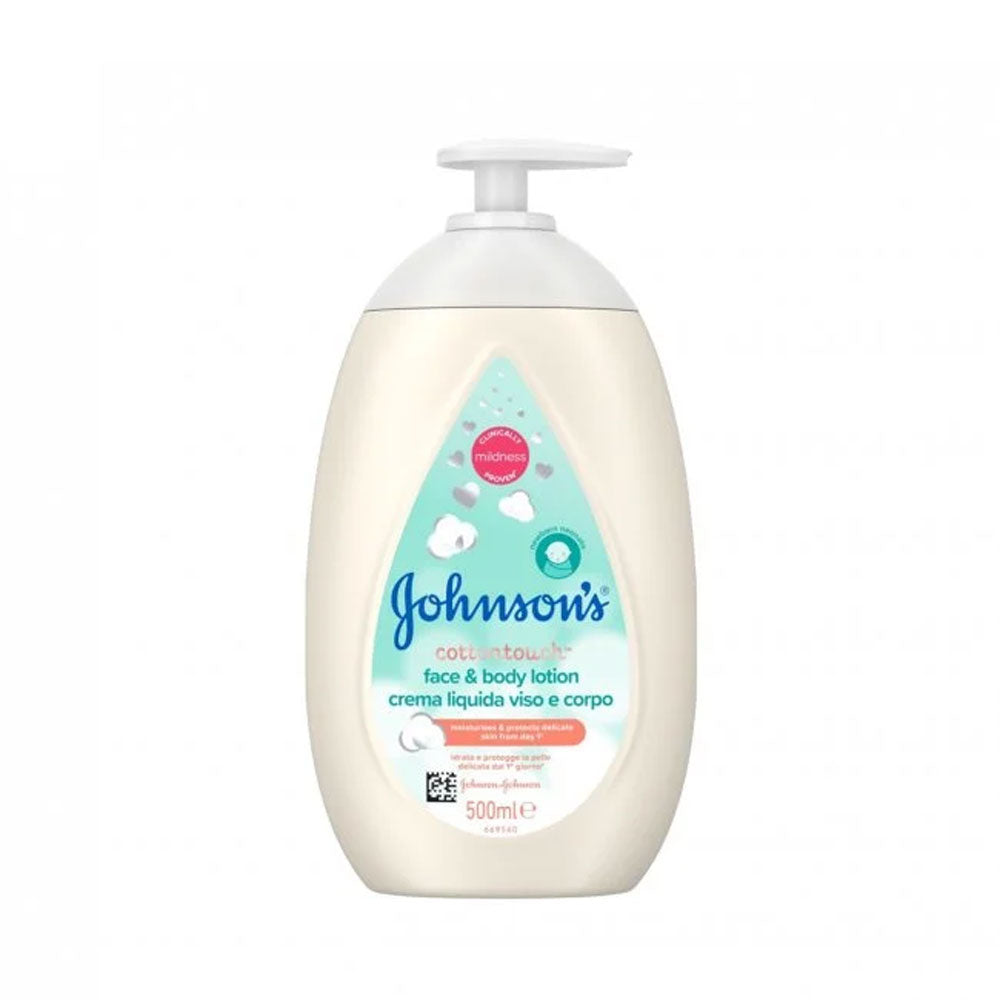 Johnsons Baby Cotton Touch Lotion Face & Body 13.6oz