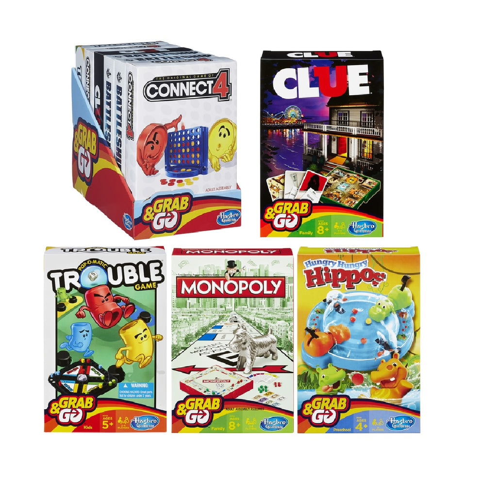 Hasbro Grab & Go Games, Assorted