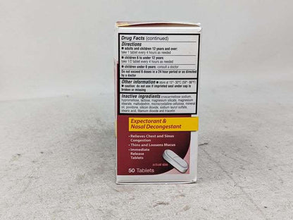 GNP MUCUS RLF PE TAB 50