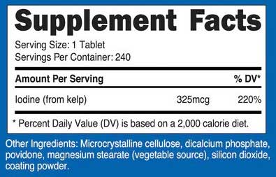 KELP 150MCG TABLETS      250CT