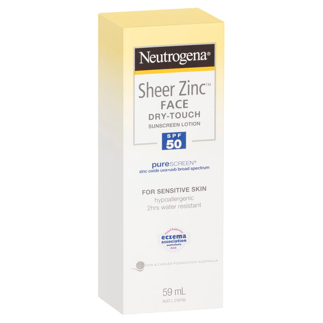 Neutrogena Sheer Zinc Spf#50 Lotion 3oz