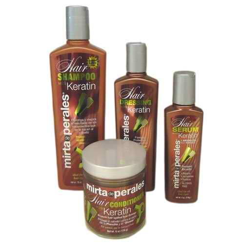Mirta De Perales Shampoo With Keratin Sulfate-Free 16oz
