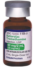 KETOROLAC SD 30MG/ML 25X2ML