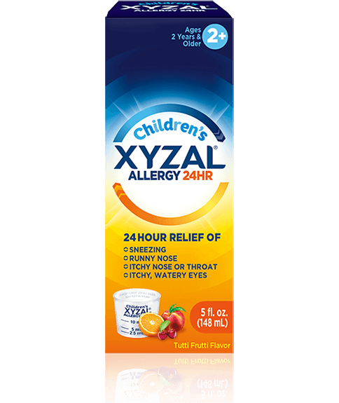 XYZAL CHILDRENS 24HR 2.5MG-5ML SOL 5 OZ
