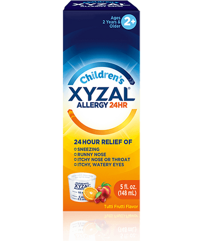 XYZAL CHILDRENS 24HR 2.5MG-5ML SOL 5 OZ