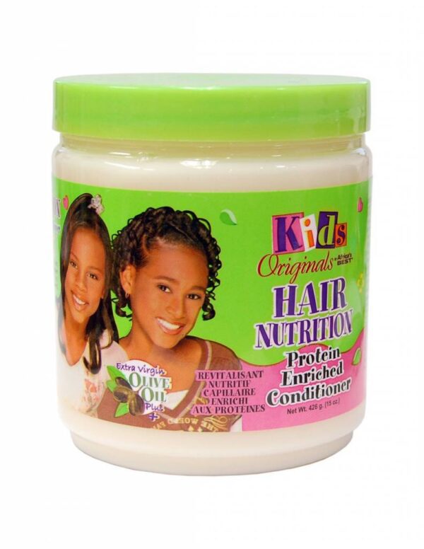 Africas Best Kids Orig Cond. Hair Nutrition 15oz Jar