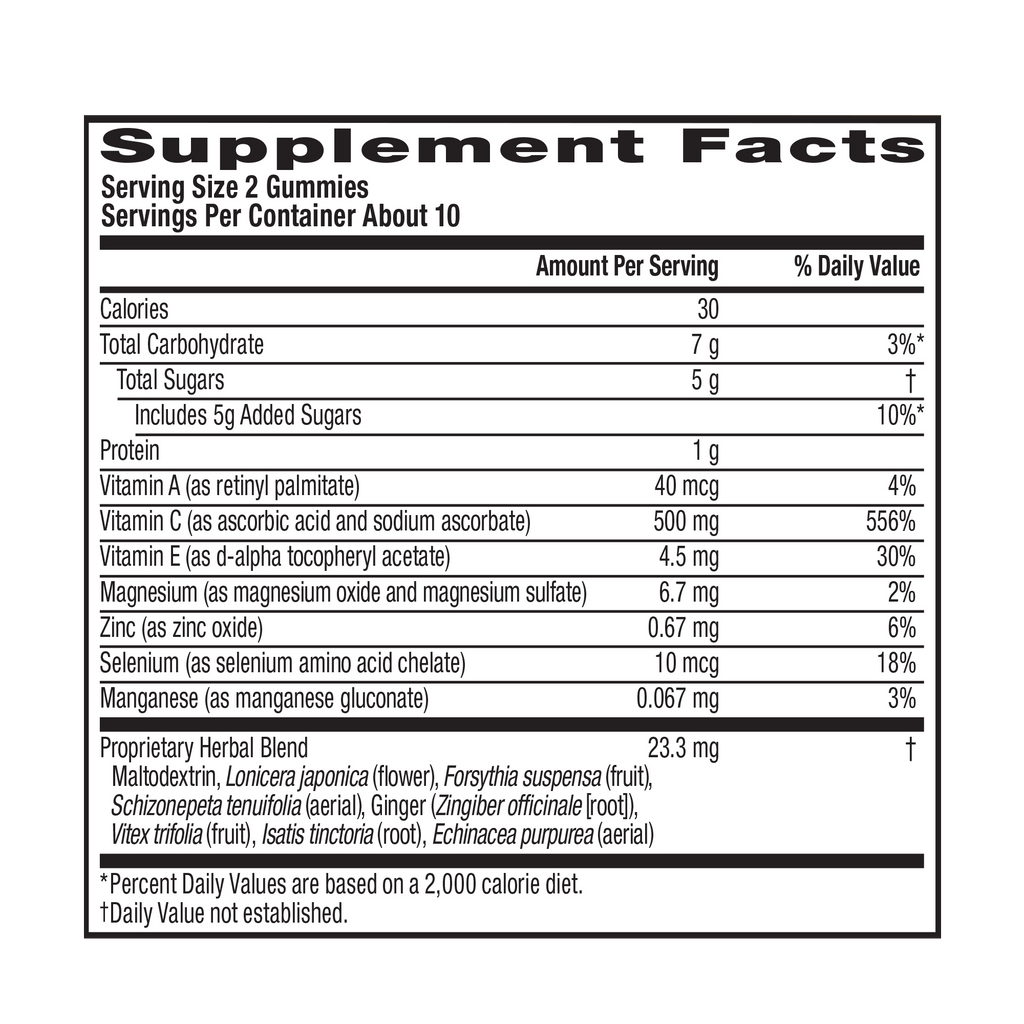 AIRBORNE AIRBORNE GUMMIES,ASST FRT