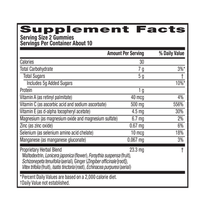 AIRBORNE AIRBORNE GUMMIES,ASST FRT