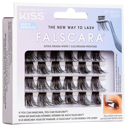 KISS FALSCARA Multipack Drama Lashes - Extra Drama Wisps, 30 count