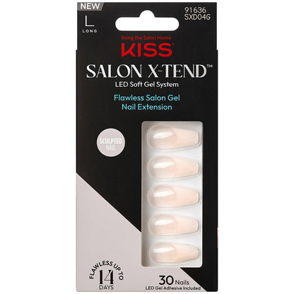 KISS Salon X-tend Design Press On Nails - Trustfall