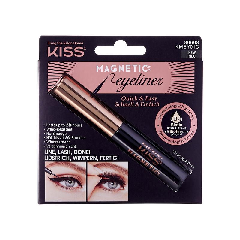 Kiss Magnetic Eyeliner Black 0.17oz