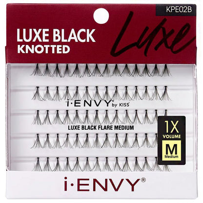 Kiss I Envy Luxe Black Knotted Medium 70 Lashes