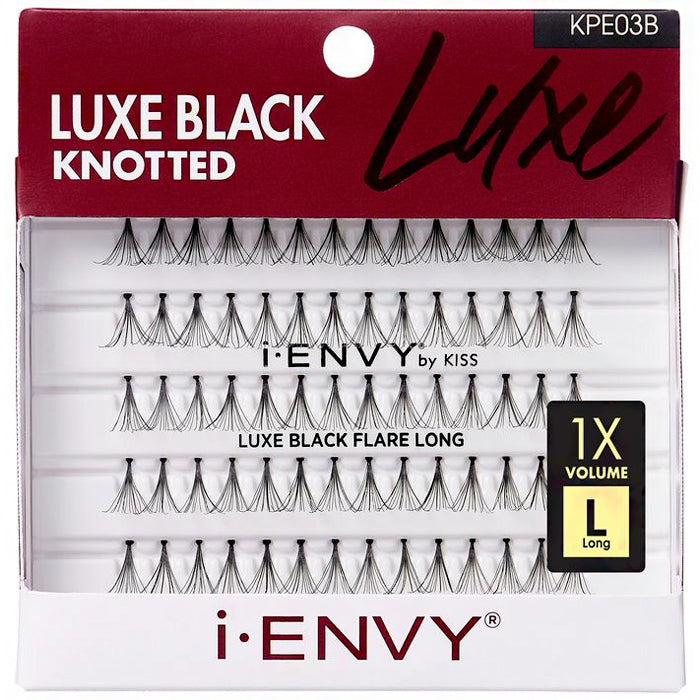 Kiss I Envy Luxe Black Knotted Long 70 Lashes