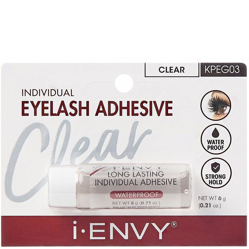 Kiss I Envy Eyelash Adhesive Individual Clear 0.21oz