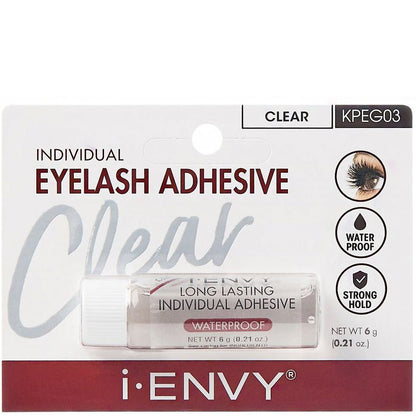 Kiss I Envy Eyelash Adhesive Individual Clear 0.21oz