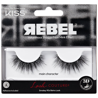 KISS Lash Couture Rebel Collection False Eyelashes Single Pack Main Character
