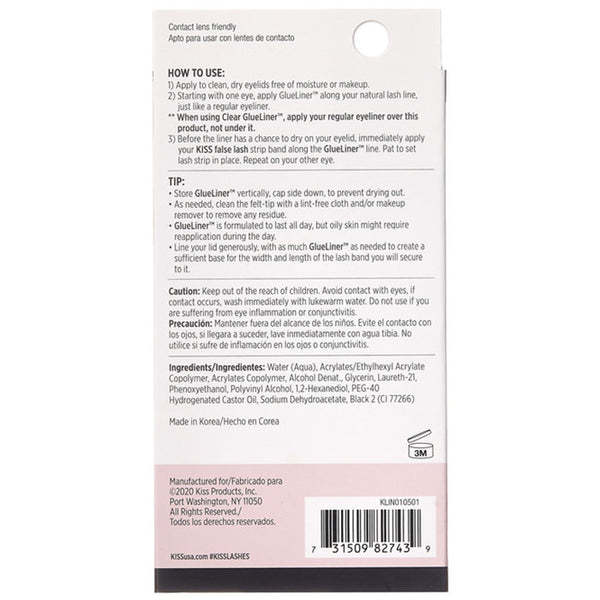KISS Lash Glue Liner - Black