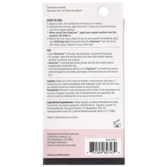 KISS Lash Glue Liner - Black