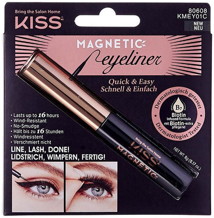 Kiss Magnetic Eyeliner Black 0.17oz