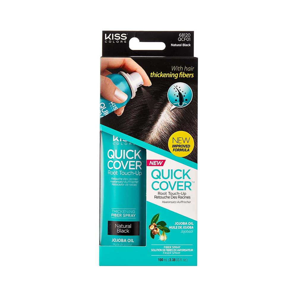 Kiss Red Root Touch-Up Brush Black (3in)