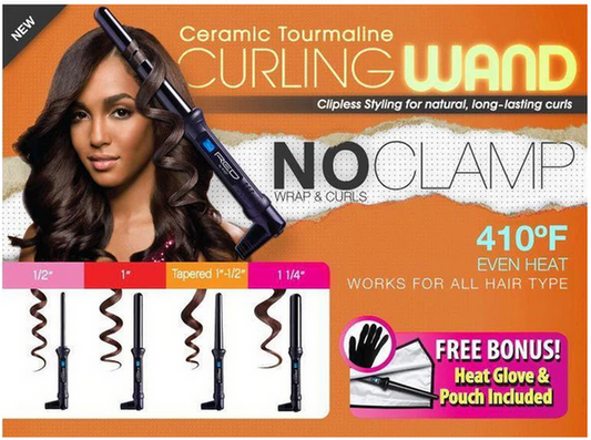 Kiss Red Curling Wand 1Inch