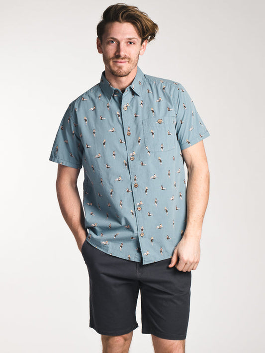 D&N MENS H/COL DARK BROWN XXXX
