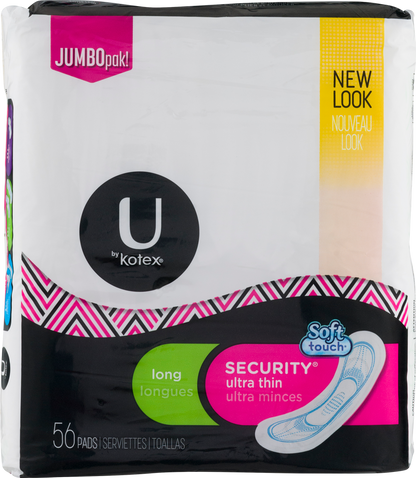 U BY KOTEX 5X ULTRA THIN HVY PAD 6X40CT