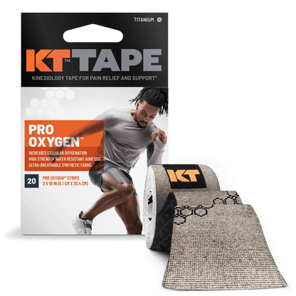 KT TAPE PRO OXYGEN TITANIUM STP 20CT