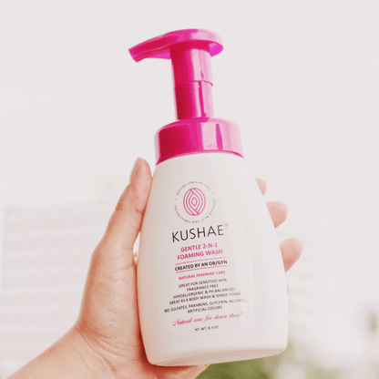 KUSHAE FOAMING WASH,GENTLE 2N1