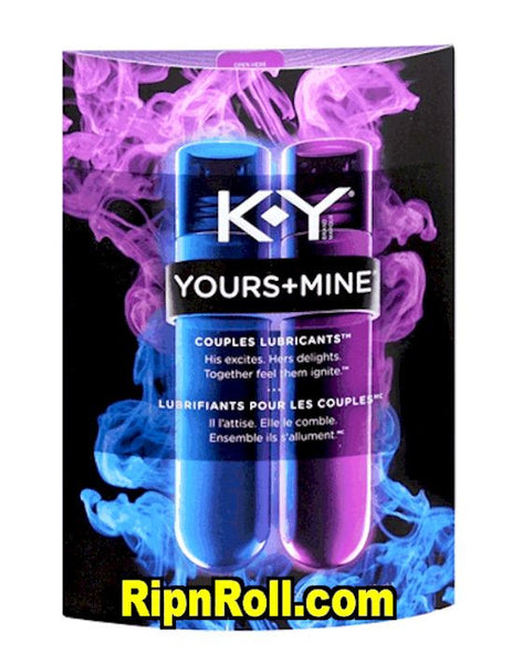 KY YOURS + MINE COUPLES LUBRICANT 3OZ