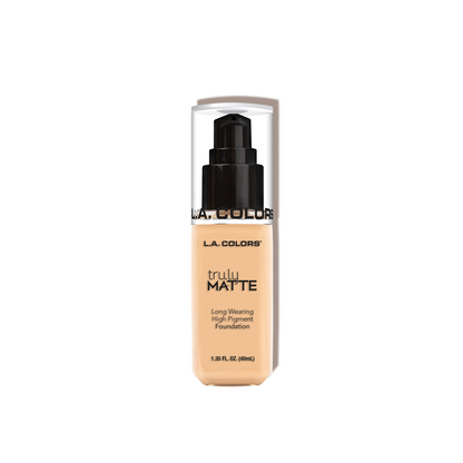 L.A. Colors Truly Matte Foundation, CLM 351 Porcelain