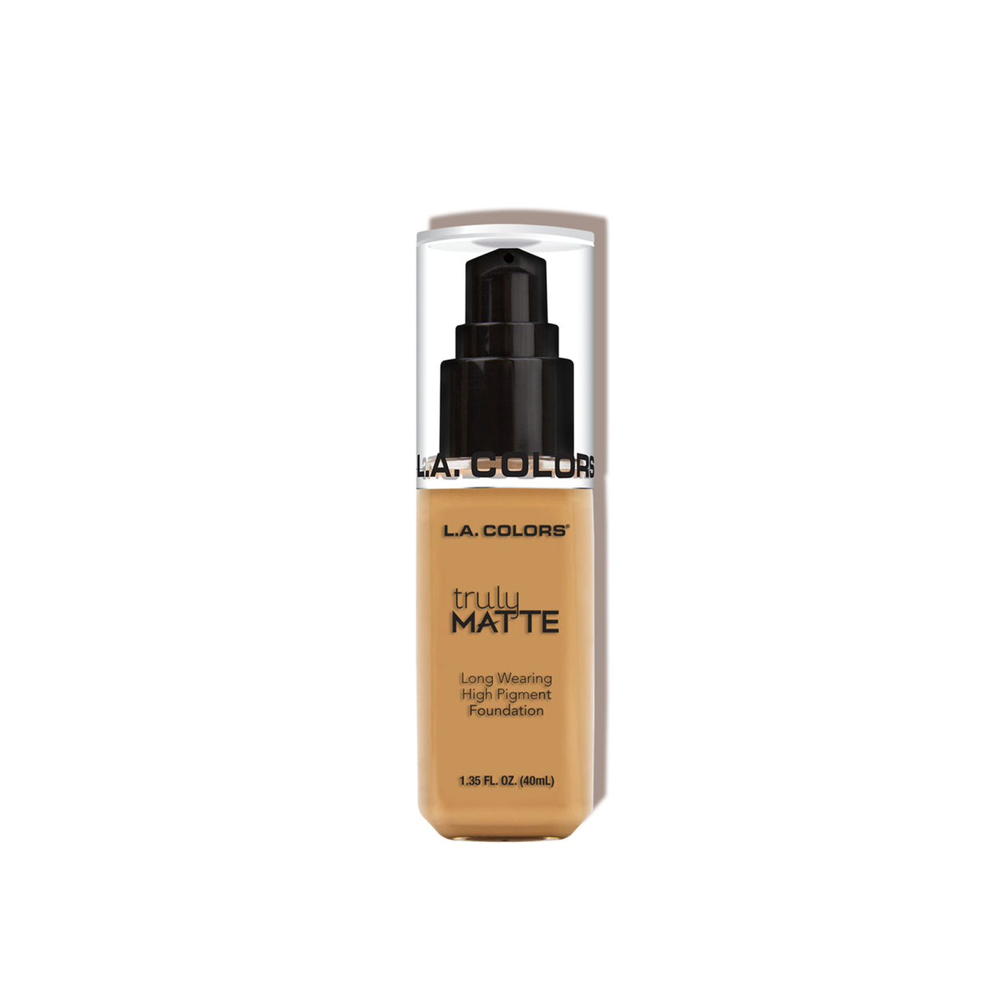 L.A. Colors Truly Matte Foundation, CLM 357 Golden Beige