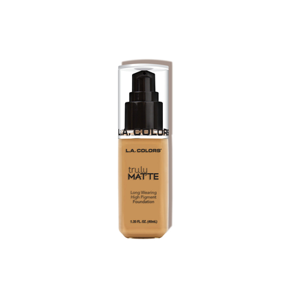 L.A. Colors Truly Matte Foundation, CLM 357 Golden Beige