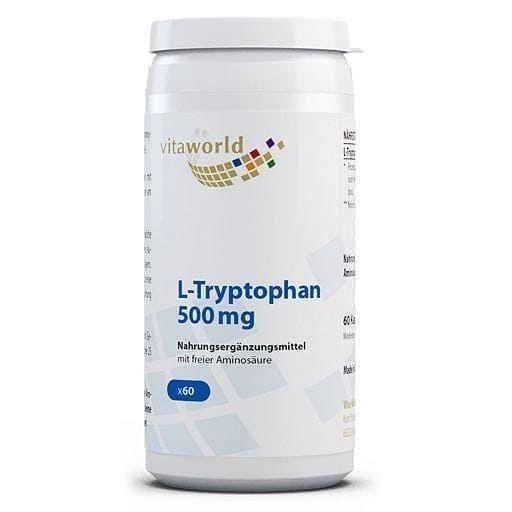 L-TRYPTOPHAN CP 500MG 60 S/FRML