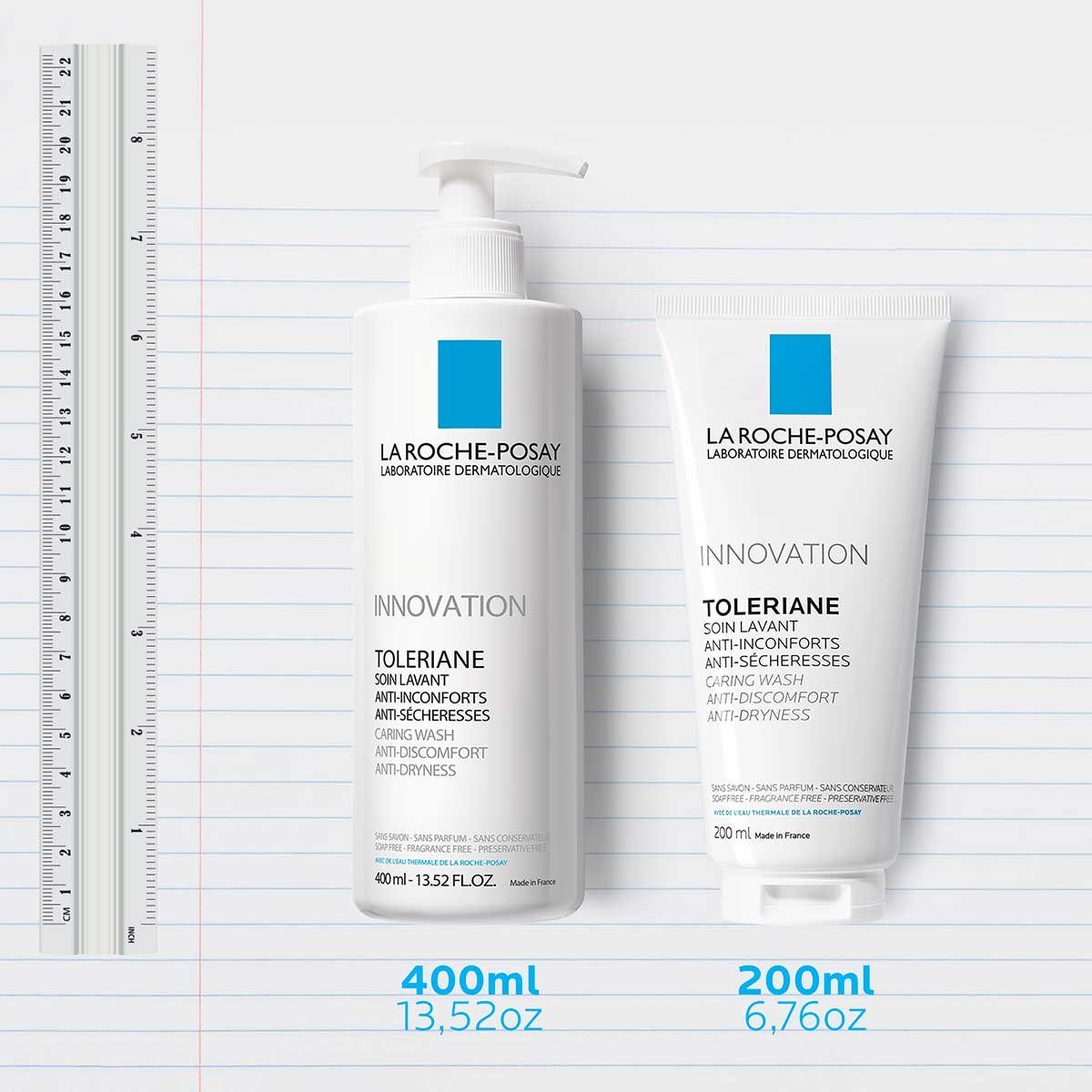 LA ROCHE-POSAY TOLERIANE WASH 13.52OZ