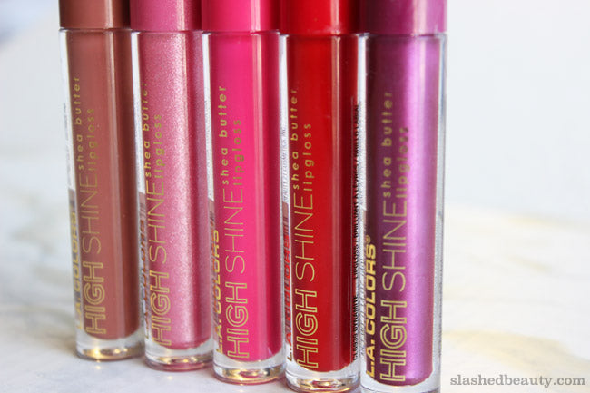 L.A. Colors High Shine Shea Butter Lip Gloss - Snuggle
