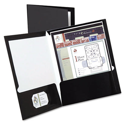 Twisted Twin Pocket Folders, Letter Size, Assorted
