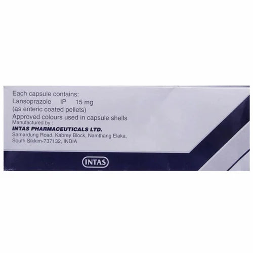 GNP LANSOPRAZ 15MG CAP 14