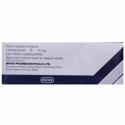 GNP LANSOPRAZ 15MG CAP 14