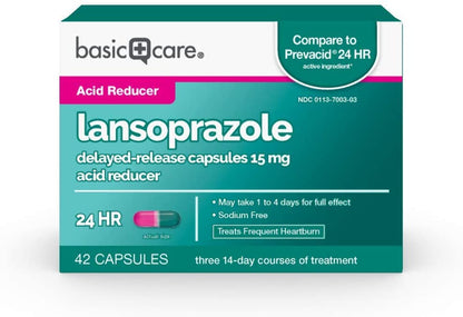 LDR LANSOPRAZOLE CP 15MG 42 DR